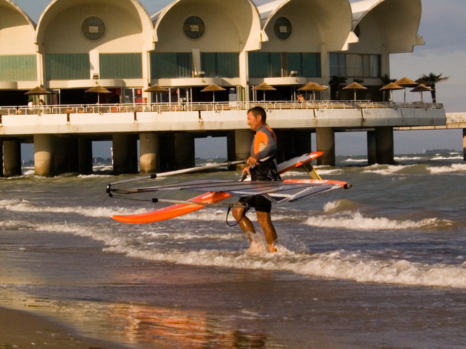 lignano, surfisti #1